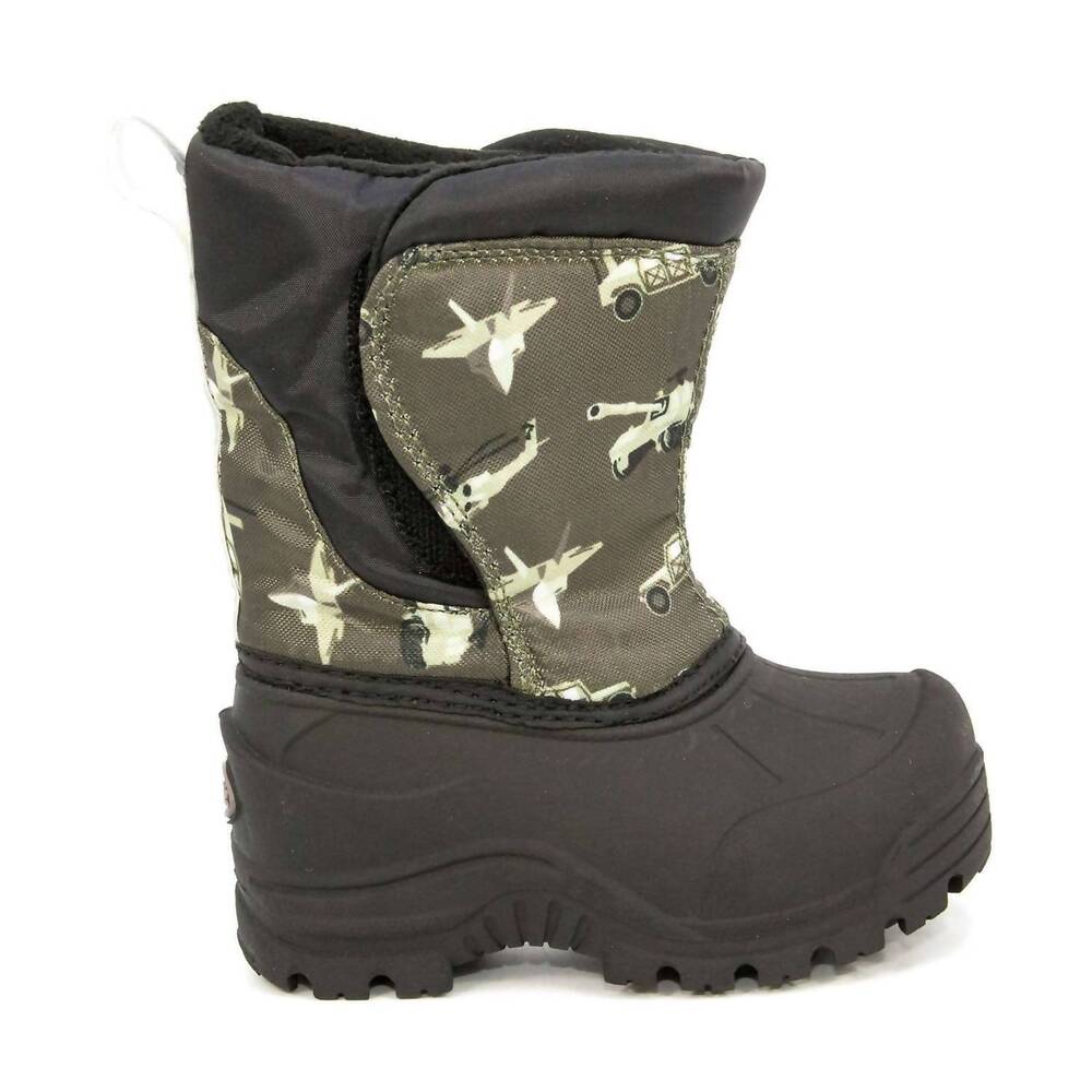 NEW NORTHSIDE toddler's snoqualmie cold snow boot in dark olive